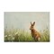 Stupell Industries Brown Rabbit with Daisies Canvas, design by LSR Design Studio